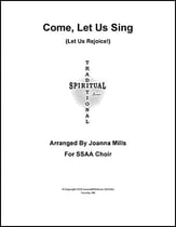 Come, Let Us Sing/Let Us Rejoice! SSAA choral sheet music cover